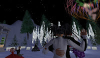 Your intrepid author dancing at the Caledon ball with the vivacious 'Lau', one of the many avatars in residence on 2L id=