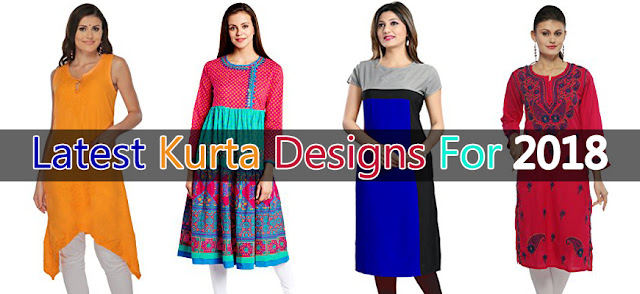 Latest Kurta Designs for 2018