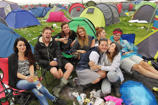 Leeds fest camp