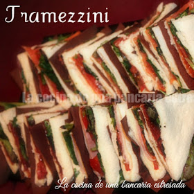 Receta de Tramezzini, receta paso a paso y con fotografías