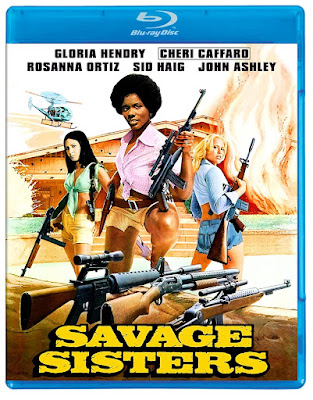 Savage Sisters 1974 Reversible Cover Art