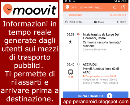 moovit trasporto pubblico