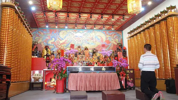 ▲南瑤宮目前在進行修復工程，以保護和維護這座珍貴的文化遺產，並提升廟宇的功能和美觀，彰化市長林世賢籲請大家共同支持南瑤宮的修復工程，讓媽祖的恩澤能夠延續下去。（記者林明佑攝）