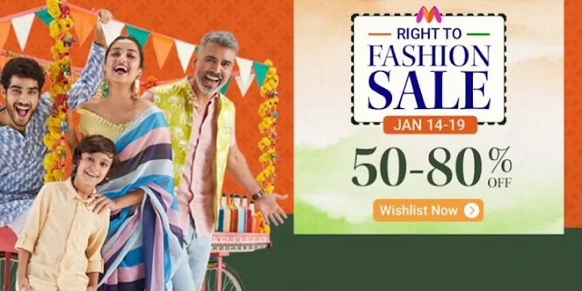 Myntra Fashion Sale: Wishlist Now