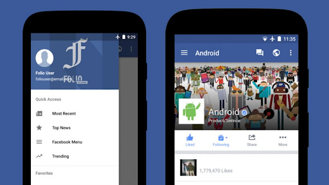 Folio Facebook Apps