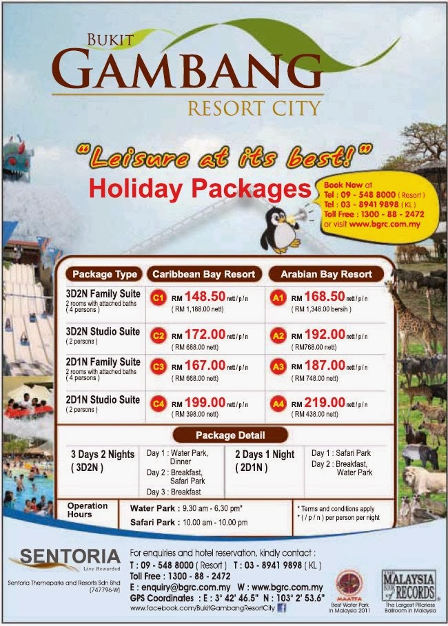 Bukit Gambang Resort City "Leisure at its best" Holiday ...