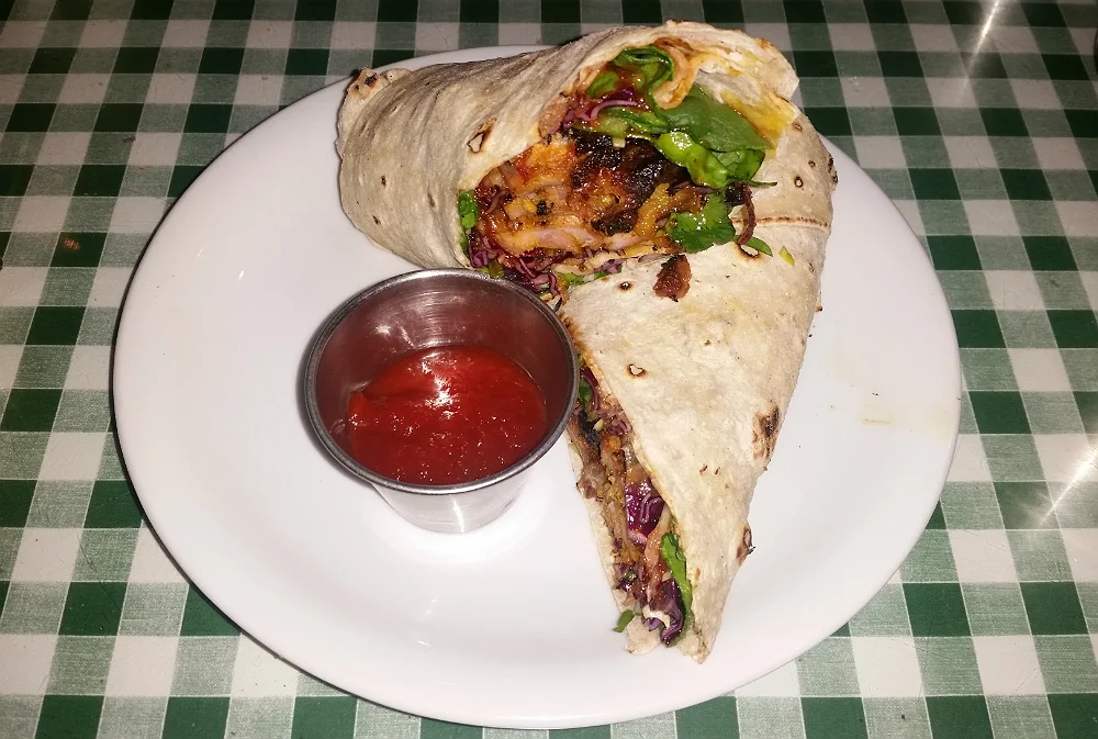 dishoom chicken tikka roll