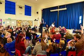Members of the Royal Philharmonic Orchestra at Sunningdale School, Sunderland. (c) Kev Brady Photography