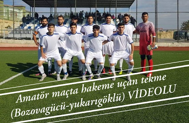 Olaylı maçta Bozovagücü hükmen galip 