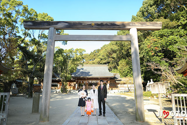 四條畷神社で七五三の出張撮影