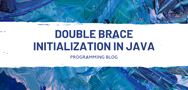 Double brace initialization in java