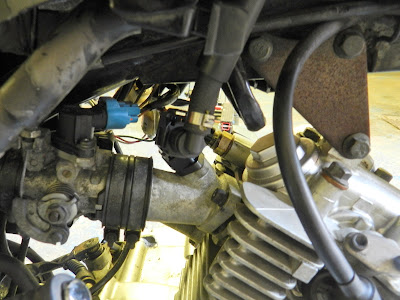 Yamaha YBR 125 Engine removal
