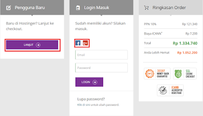 Cara membuat website atau blog self hosting mudah