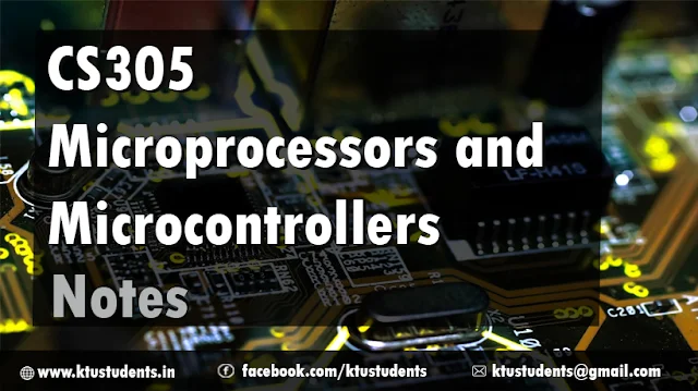 CS305 Microprocessors and Microcontrollers