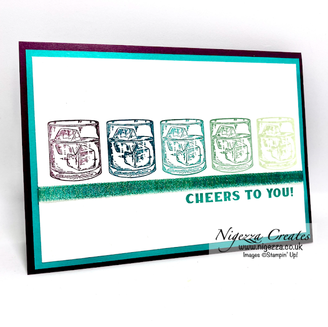 Cheers Card Using The Stamparatus Hinge Step