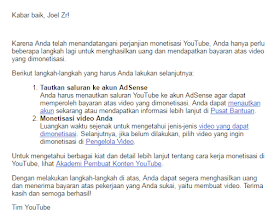 Cara menautkan saluran youtube ke akun AdSense