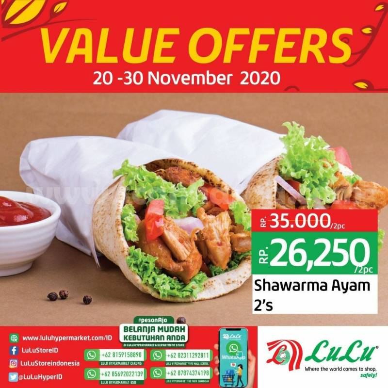 LULU Supermarket Promo Value Offers Diskon Jajanan Pasar Kuliner