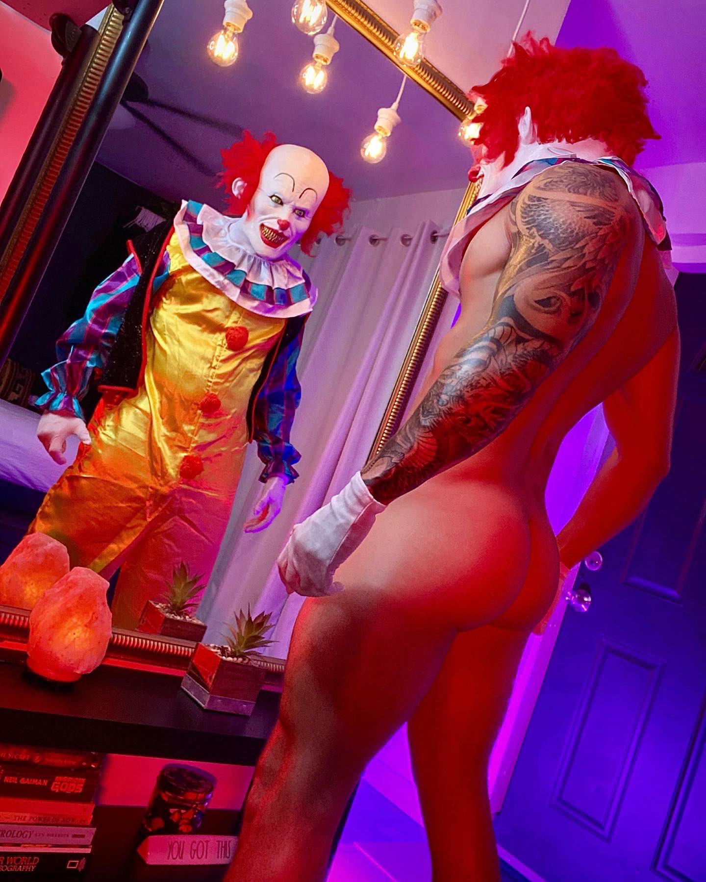 payaso porno