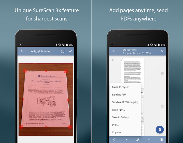 Screenshot TurboScan: document scanner 