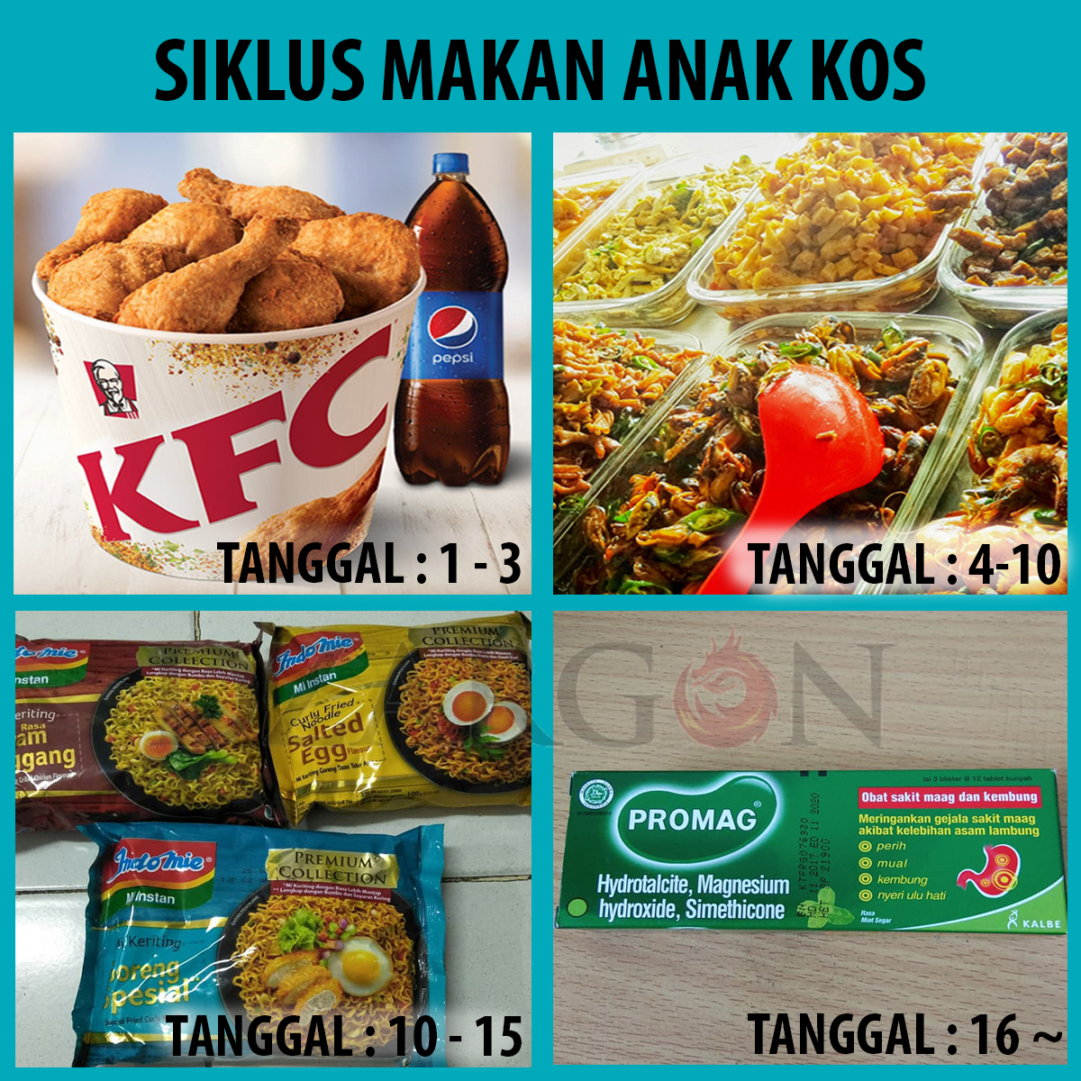 Download Gambar Lucu Makan Hemat