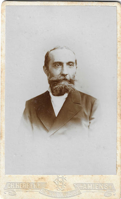 Portrait carte de visite 1901