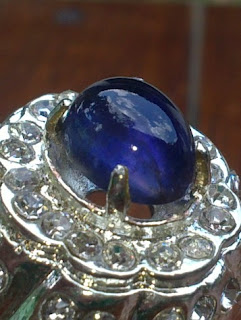 natural iolite atau safir air