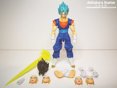 S.H.Figuarts Super Saiyan God SS [Super Saiyan] Vegetto + Aura Effect White ver. - Event Exclusive Color Edition - 