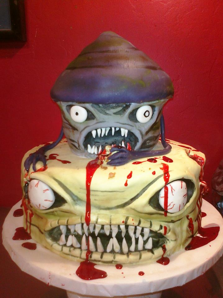 Pins I Tried: Minion Cupcakes and Zombie Cake - Pinterest ...