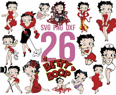 Betty Boop SVG Bundle