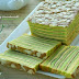 Resep Membuat Lapis Legit Pandan Almond Lembut Padat dan Sedap Rasa nya