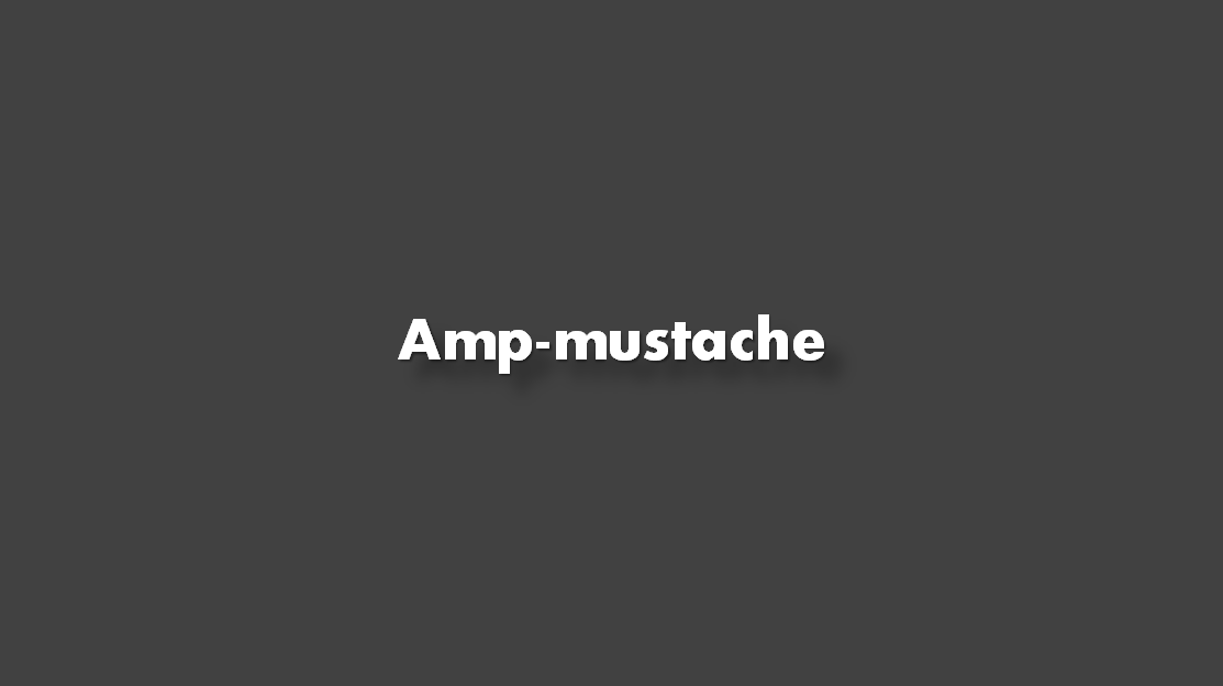 Agregar amp-mustache