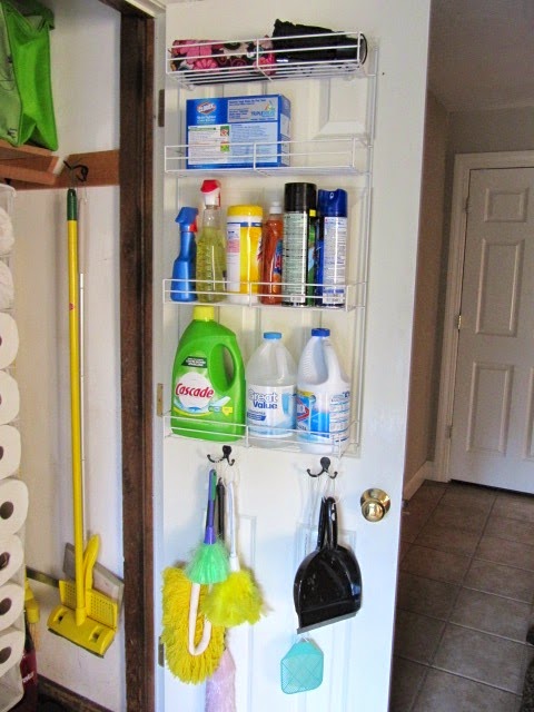 broom closet organizer diy