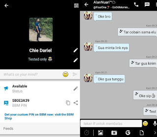BBM Mod V8 Theme 2.11.0.18 Android + Smooth and Faster