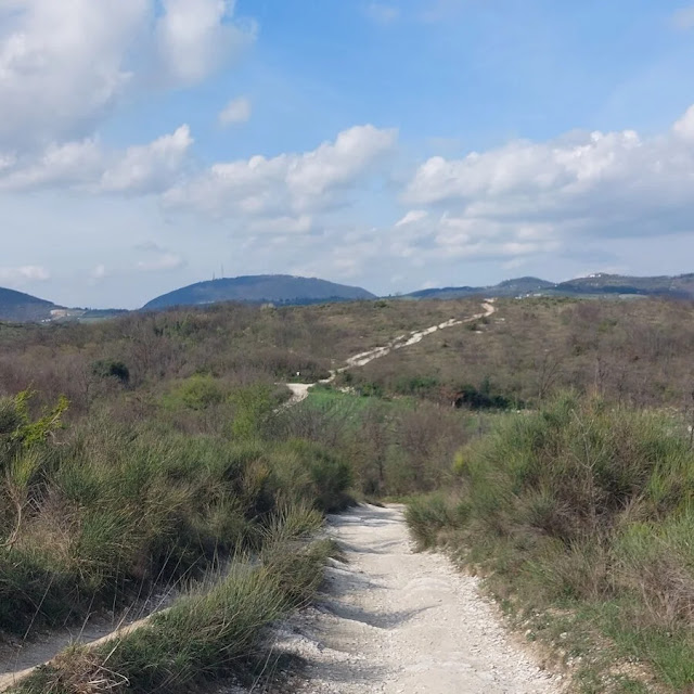 sentiero monte cecilia