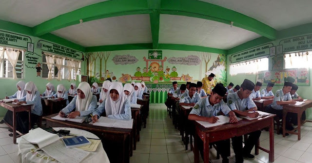 dekorasi ruang kelas sma terbaru