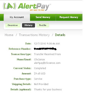 clixsense 2012 payment proof