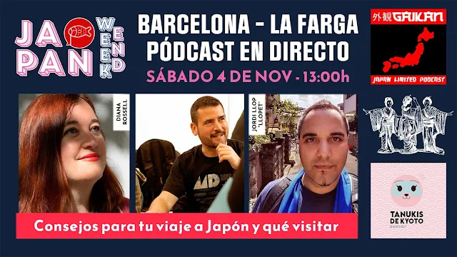 Podcast en directo en Japan Weekend: GAIKAN Japan Limited