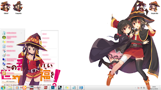 [Theme Win 7] Kono Subarashii Sekaini Shukufuku wo! - Megumin by Eldiaz7