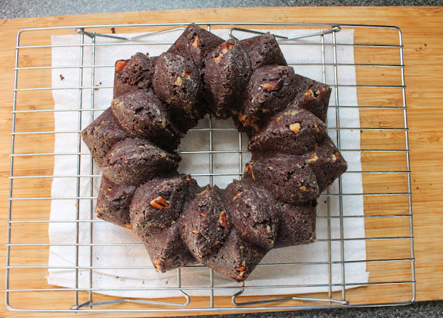 Food Lust People Love: Fudgy brownie batter is baked with a filling of cookie butter for a delicious sweet treat I’ve named speculoos stuffed brownie Bundt. It is super more-ish and disappears in a jiffy. Speculoos is also known as biscoff spread or cookie butter. It used to be quite a challenge to find in normal grocery stories but I bought my jar in Walmart of all places.