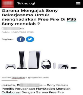 Garena Mengajak Sony Bekerja Sama