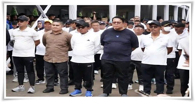Bupati dan Wakil Bupati Terpilih Ikuti Gladi Kotor Di Monas Jelang Pelantikan
