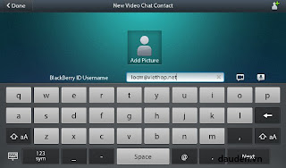 video blackberry playbook