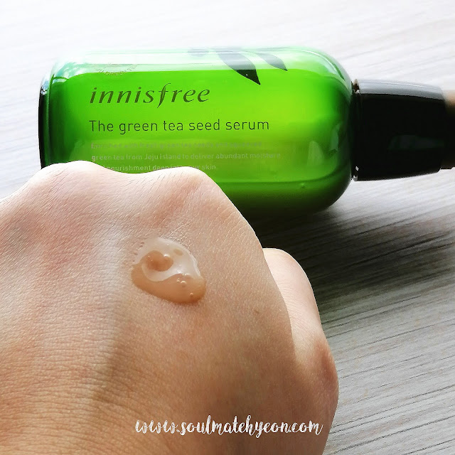 Review; Innisfree's The Green Tea Seed Serum