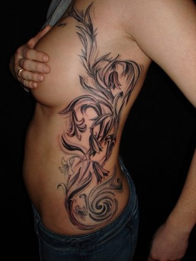 tattoos for girls on side