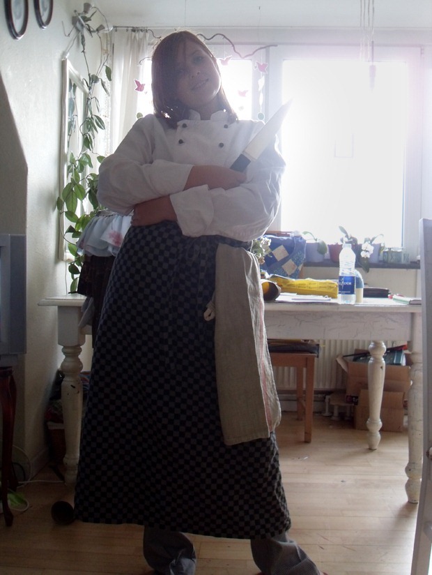 kokkeoutfit