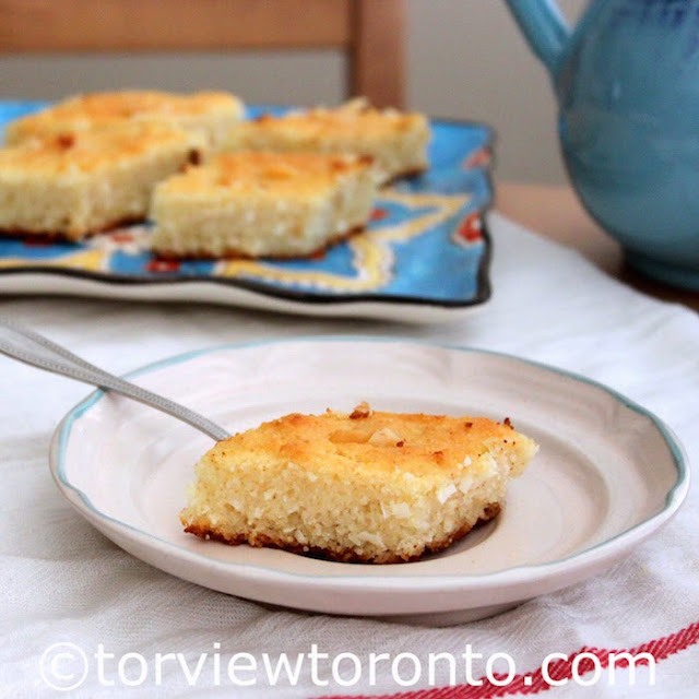 Semolina Cake Basbousa