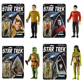 Star Trek: The Original Series ReAction Series 2 Retro Action Figures by Funko & Super7 - Captain Kirk, Scotty, Gorn & Vina