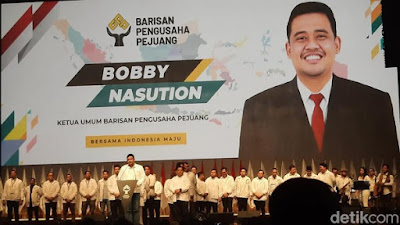 Boby Nasution Dukung Prabowo-Gibran 
