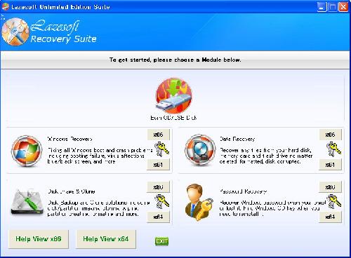 Lazesoft Recovery Unlimited Edition v3.3 All In One portable
