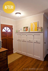 Round-up of inspirational foyers and entryways from labelmeorganized.blogspot.com
